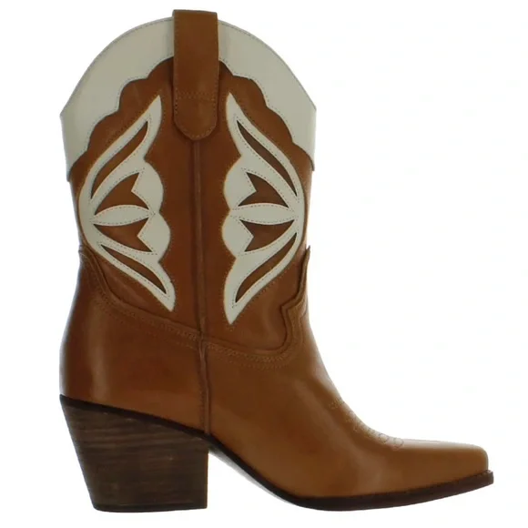 Wynne Learher Heels Cowboy Western Boots Sam Edelman - Picture 2 of 3